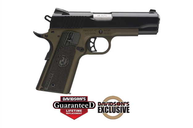 Picture of Ruger Sr1911-Cmd-Lw 45Pst Od/B 6718 736676067183