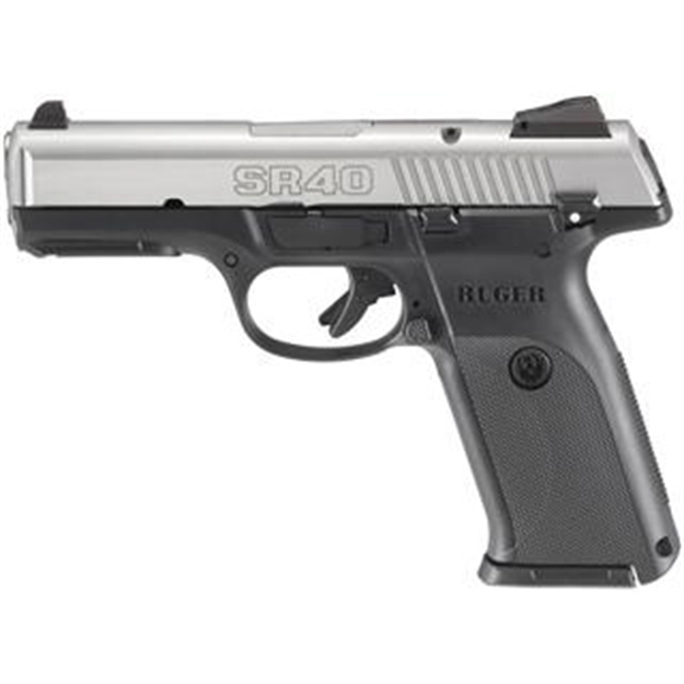 Picture of Ruger Sr40 40Sw 4.1" Sts 10Rd