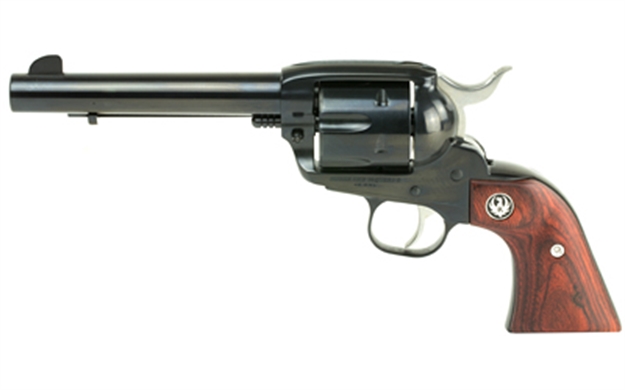 Picture of  Ruger 5101 Vaquero  Medium Frame 45 Colt (Long Colt) 6Rd 5.50" Blued Steel Barrel, Cylinder & Frame, Hardwood Grip, Transfer Bar Safety, Exposed Hammer