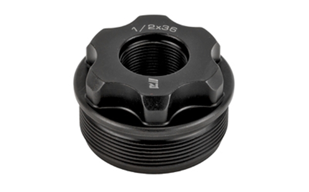 Picture of  Rugged Suppressor Of002 Fixed Mount 1/2"-36 Tpi Black 859383006365