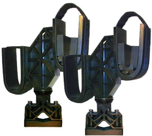 Picture of  Rugged Gear 10200 Atv Mount  Rifle/Shotgun Black Nylon 786602102006