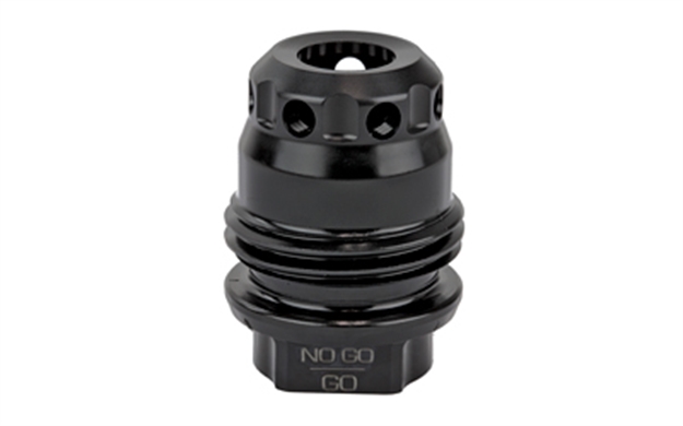 Picture of  Rugged Suppressor Mb012 M2 Brake  Black With 5/8"-24 Tpi Threads & 1.30" Oal For Radiant762, Surge762, Razor762 & Micro30 Suppressors