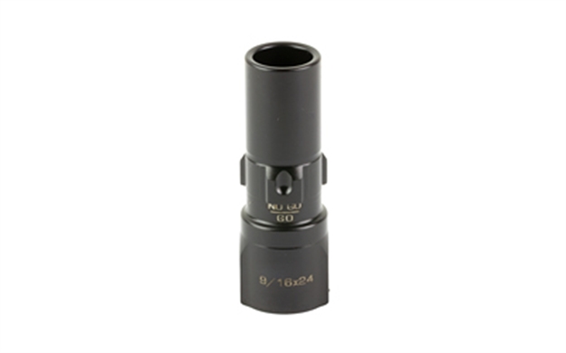 Picture of  Rugged Suppressors Oa009 3 Lug Adapter  45 Acp 9/16"-24 Tpi Threads, Black 859383006914
