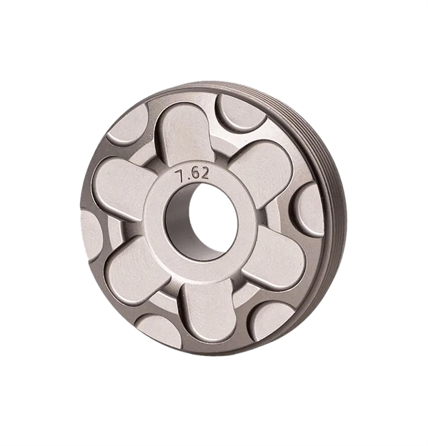 Picture of  Rugged Suppressor Fc005 TI Front Cap  7.62Mm Titanium/Teflon 859383006655