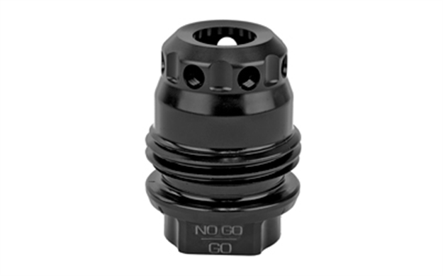 Picture of  Rugged Suppressor Mb012 M2 Brake  Black With 5/8"-24 Tpi Threads & 1.30" Oal For Radiant762, Surge762, Razor762 & Micro30 Suppressors 859383006662