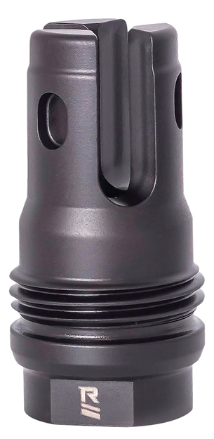 Picture of  Rugged Suppressor Fh014 R3 Flash Mitigation System Black With 9/16X24 LH Threads & 2.13" Oal For 7.62Mm Radiant762, Surge762, Razor762 & Micro30 Suppressors 8589383006532
