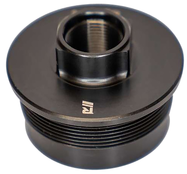 Picture of  Rugged Suppressors Dtm001 Universal Direct Thread Mount  5/8"-24 Tpi, Black, Fits 1.375"-24 Tpi Tube Threads 850044499045