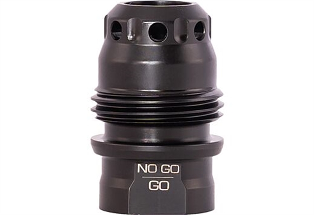 Picture of  Rugged Suppressor Mb012 M2 Brake  Black With 5/8"-24 Tpi Threads & 1.30" Oal For Radiant762, Surge762, Razor762 & Micro30 Suppressors