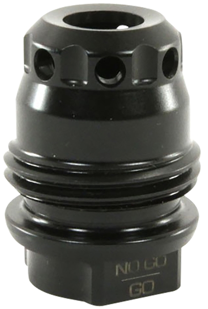 Picture of  Rugged Suppressors Mb014 M2 Brake  Black, 1/2"-28 Tpi Threads, Dual Taper Locking System, Fits Radiant762, Surge762, Razor762 & Micro30 Suppressors 859383006853