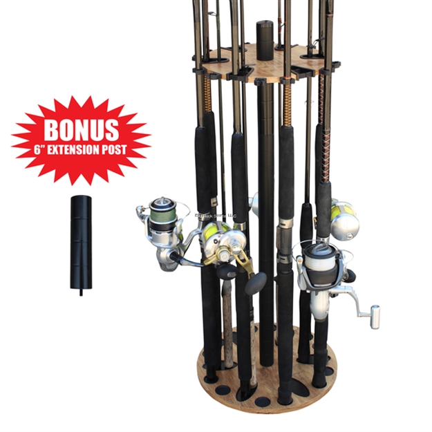Picture of Rush Creek 24 Round Rod Storage Rack W/6" Extension Post
