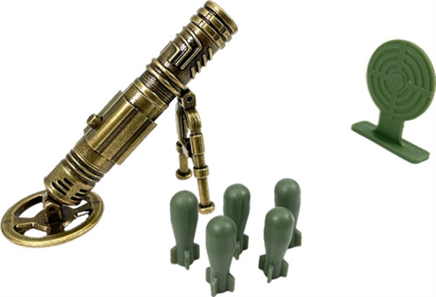 Picture of RW Minis Minis Mortar Launcher With 5 Plastic Mortars & Target !! 01.0007.01