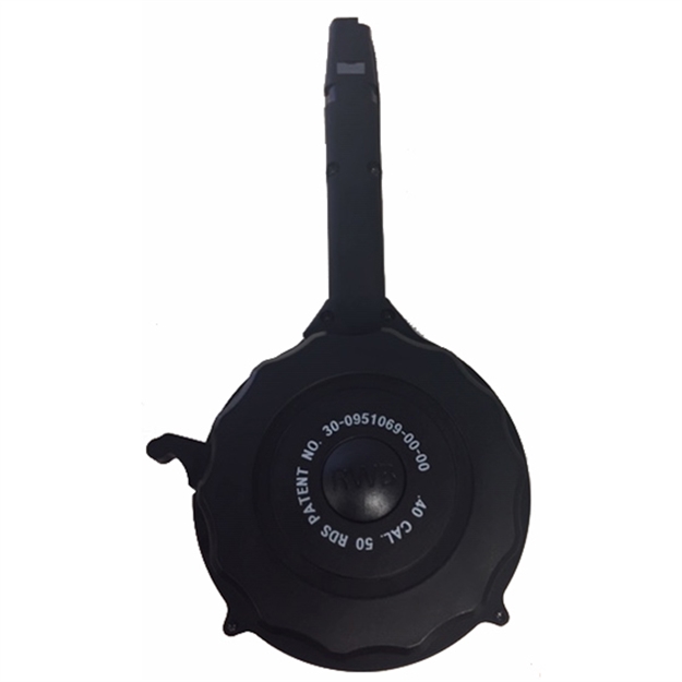 Picture of Rwb Drum Mag Glock 45Acp 40Rd Black Polymer (20) GL45CAL40RD 151550007671