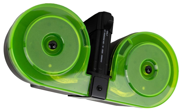 Picture of Rwb Magazines Drum Ar-15 5.56 Blk Neon Green 100Rd AR100NEON 809705570397