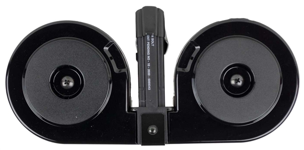 Picture of Rwb Magazines Drum Ar-15 5.56 Blk With Black Cover 100Rd AR100B