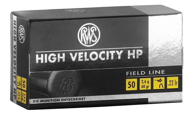 Picture of Rws   22Lr High Velocity 40Gr HP      50Pk