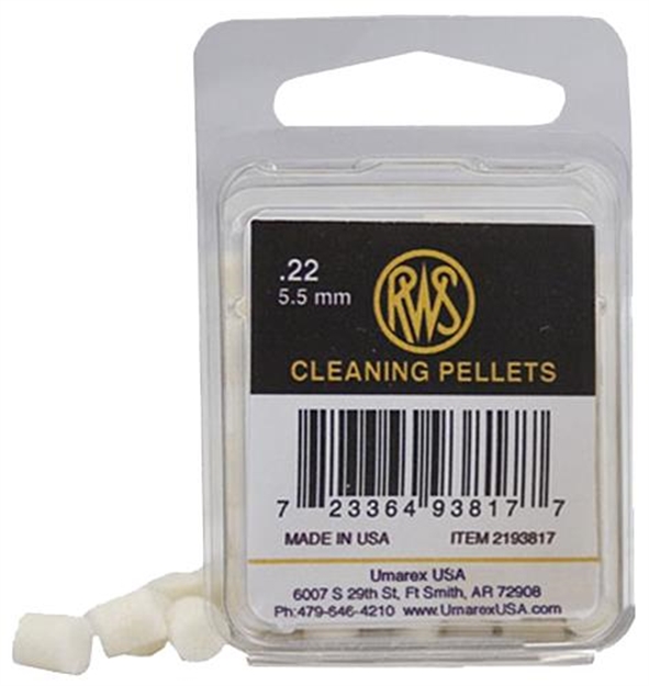 Picture of  Rws/Umarex 2193817 Cleaning Pellets 22 Felt 80 Per Pkg