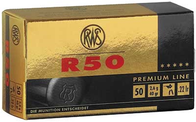 Picture of Rws 22Lr R-50 Lrn 40Gr 50/5000