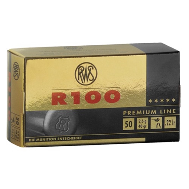 Picture of Rws .22Lr R100 40Gr C Class 50/Bx