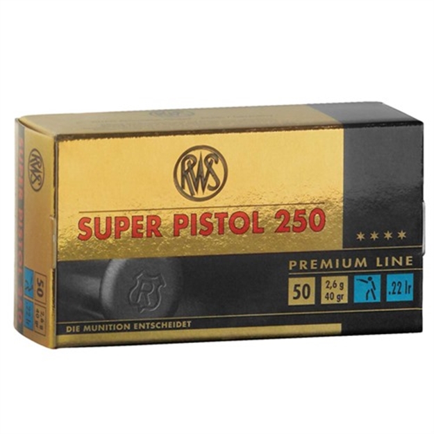 Picture of Rws .22Lr Super Pistol 250 50/Bx