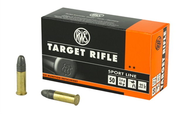 Picture of Rws 22Lr Target Rifle Ammo 50/5000
