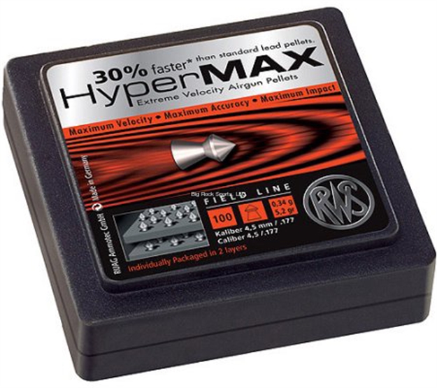 Picture of Rws Pellets Hypermax .177 100 R