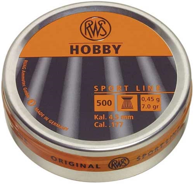 Picture of Rws Pellets .177 Hobby 7 Grain Sport Line 500-Pack !