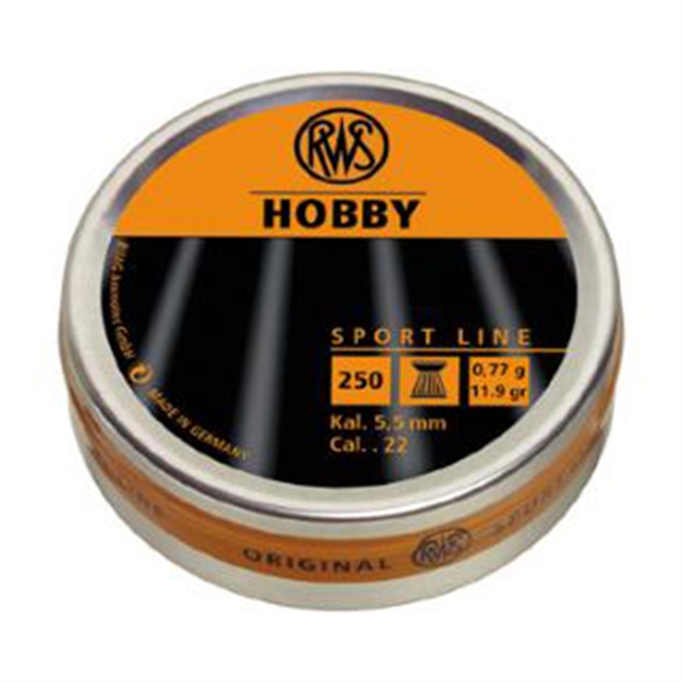Picture of Rws Pellets .22 Hobby 11.9Gr. Sport Line 250-Pack