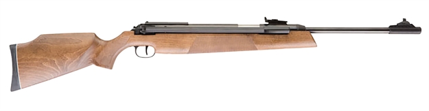 Picture of Rws/Umarex 2166225 54 Air Rifle 22 Pellet Black Brown Monte Carlo Stock