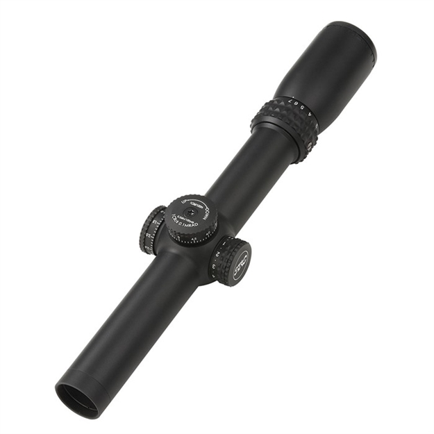 Picture of S-Tac 1-7X24mm Scope Illuminated Mil-Hash Reticle 26000