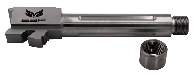 Picture of S3f G19t/Fss Glock 19 Threaded/Fluted 9Mm 416R Stainless Steel