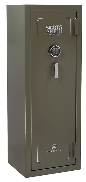 Picture of Sports Afield Sa5520j Journey  Gun Safe Electronic 55" H X 20" W X 17" D Steel OD Green Texture