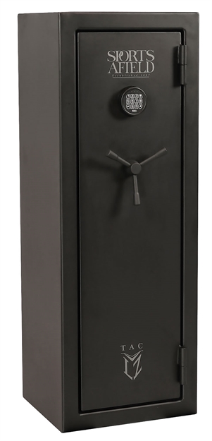 Picture of Sports Afield Sa5520lz Tactical LZ  Gun Safe Electronic Keypad Electronic 59" H X 20" W X 17" D (Exterior) Steel Black Matte