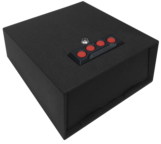 Picture of Sports Afield Sarv2 Lightning  Gun Safe Electronic 5.3" H X 10.6" W X 12" D (Exterior) Steel Black