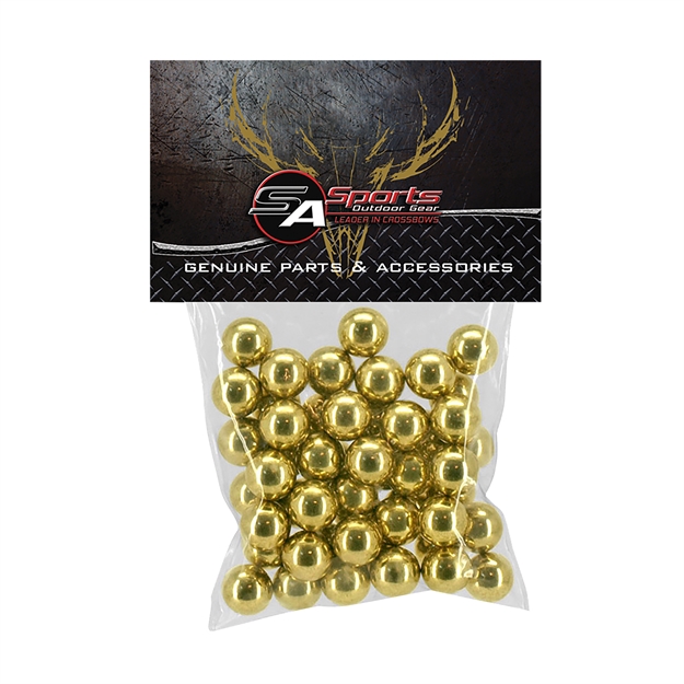 Picture of SA Sports 0.375 Inch Slingshot Ammo Steel Balls-50 Count