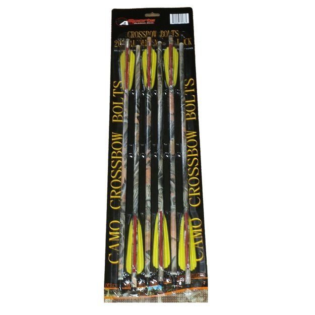 Picture of SA Sports 2219 Camo Bolts 20" 6Pk