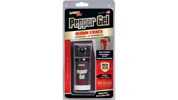 Picture of Sabre Red Flip-Top W/ Holster 1.8 OZ