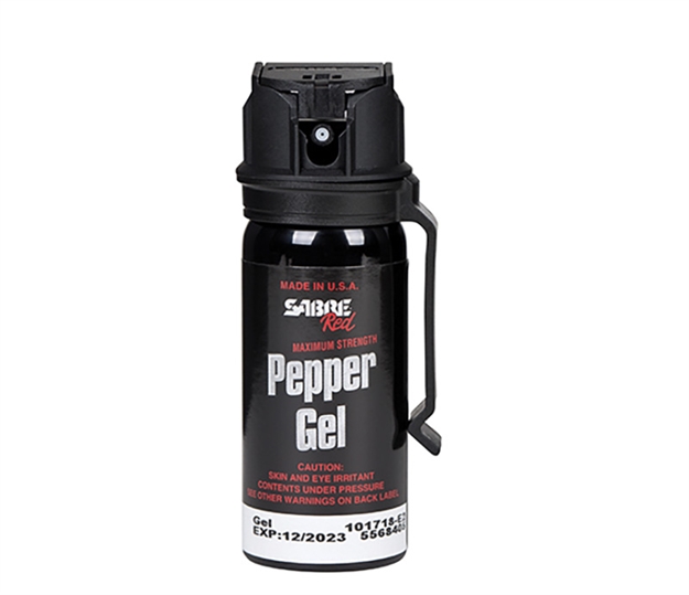Picture of Sabre - Security Equipment CO Pepperspray Gel Flip Top W/Clip    Black