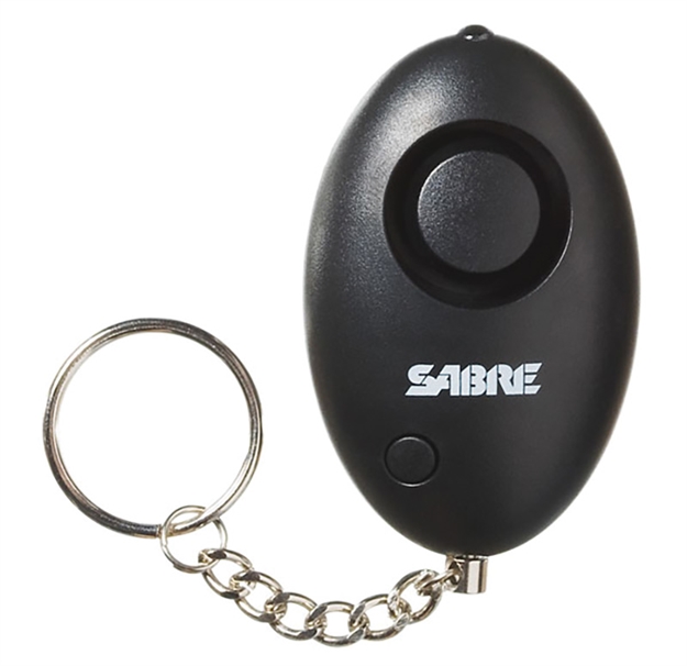 Picture of Sabre - Security Equipment CO Personal Alarm Mini Led Keyring    Black
