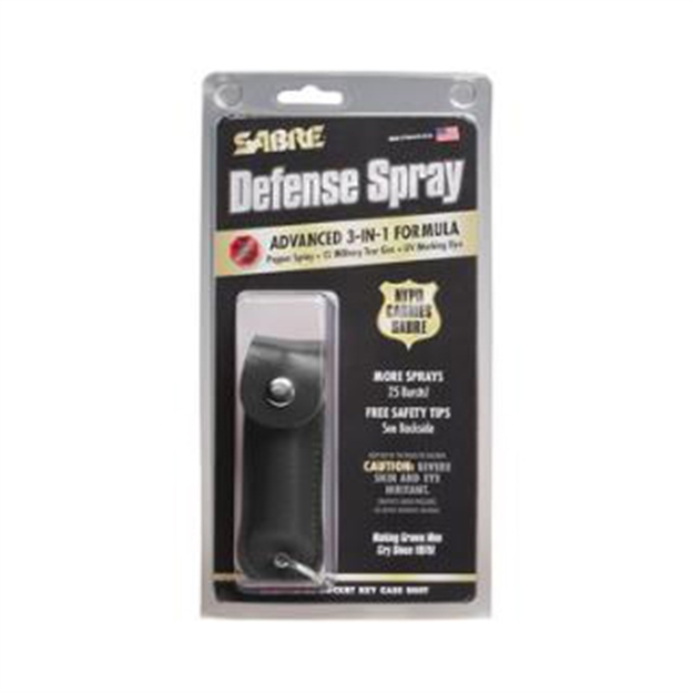 Picture of Sabre 3N1 1/2 OZ Pocket Key Case Black