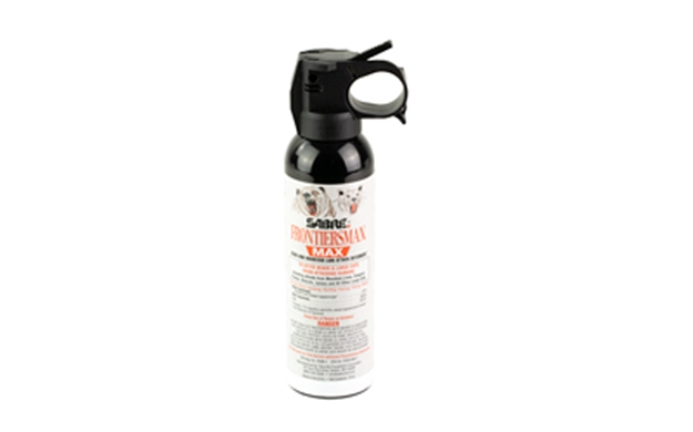Picture of  Sabre Fbadx03 Frontiersman Bear & Mountain Lion Spray Capsaicinoids Range 40Ft 7.90 OZ
