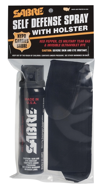Picture of Sabre Bgm120ftnh Sabre Pepper Spray Contains 20, Short Blasts 4.36 OZ 10-12 Feet