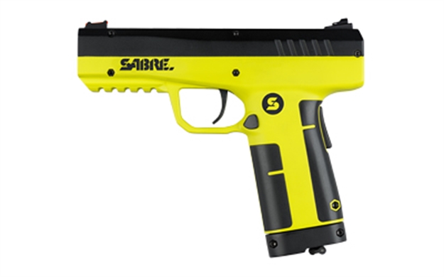 Picture of Sabre Slp1c Compact Pepper Projectile Launcher Range 175Ft Black/Yellow S:-2-GEL-TQ 023063916682