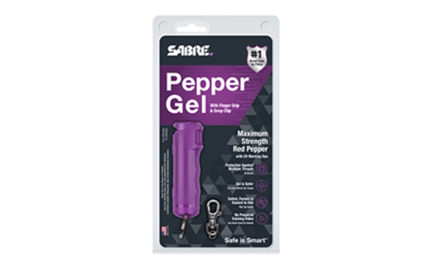 Picture of Sabre Purple Flip Top With Snap Clip