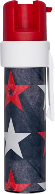 Picture of Sabre Red Pepper Gel Patriotic W/Clip 19Gr! P22G-PAT