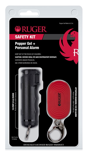 Picture of Sabre Ruf15pa Ruger Pepper Gel/Personal Alarm Safety Kit  Contains 25, One Second Bursts