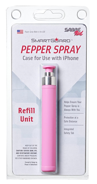 Picture of Sabre Sgrpkus Smartguard Pepper Spray Fits Smartguard 3/4 For Iphone UP TO 10Ft