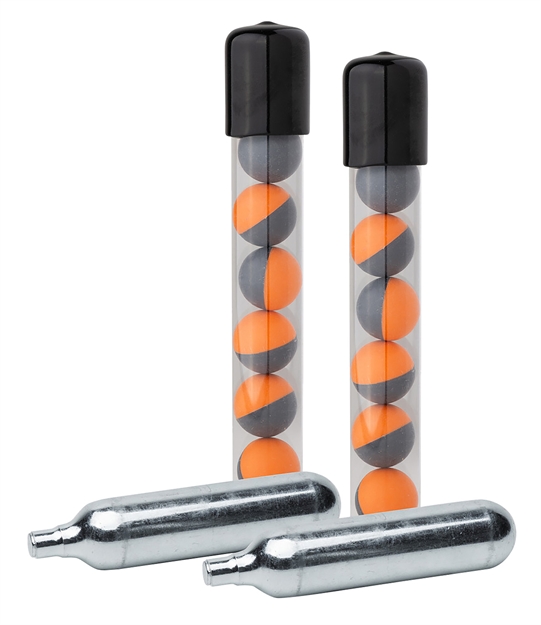 Picture of  Sabre Spocpr01 Pepper Projectiles Refill Kit Red Pepper Orange/Gray 14 Bursts