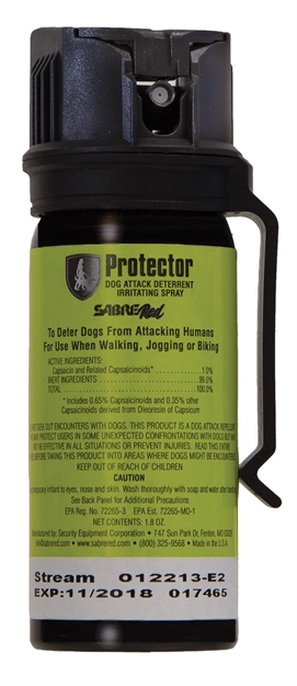 Picture of Sabre Protector Dog Blk 1.8Oz