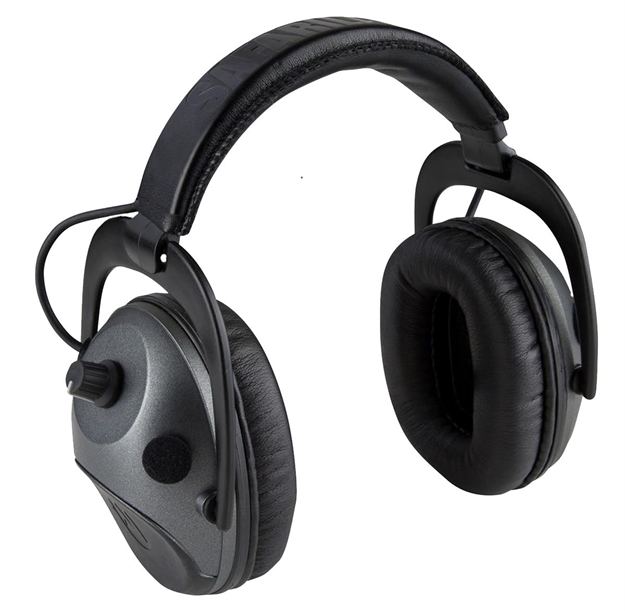 Picture of Safariland 1220353 Tci Electronic Hearing Protection Earmuff 21 DB Black
