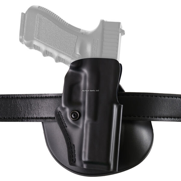 Picture of Safariland #5198 Idpa Approved Rds Compatible Open Top Owb Holster Flex-Paddle & Adjust Belt Loop Cmb Sccy Cpx-2 Stx Plain Blk RH